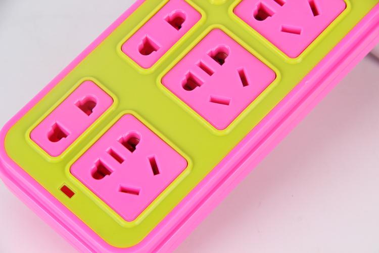 309雪牛安全插排 帶開(kāi)關(guān)插座地拖線(xiàn)插板 十元店貨源日用百貨批發(fā)